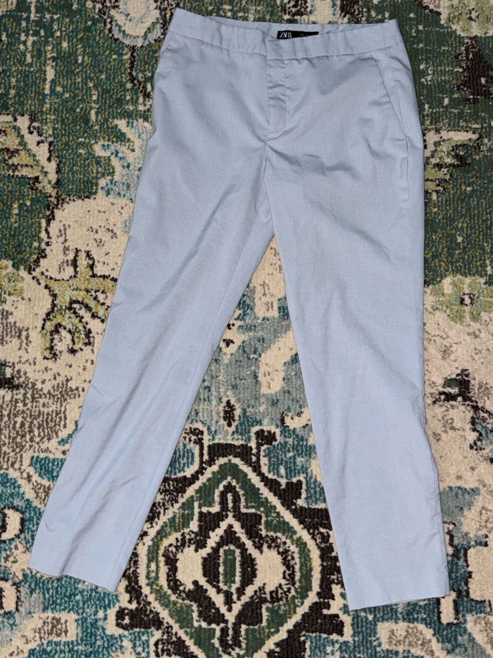 Zara Light Blue Chinos